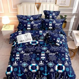 Seafarer Dream- 100% Premium Canadian Cotton Bedsheet