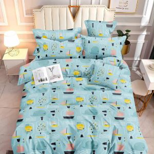 Seaside Stories- 100% Premium Canadian Cotton Bedsheet