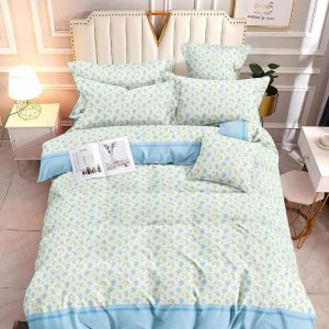 Serene Petals- 100% Premium Canadian Cotton Bedsheet