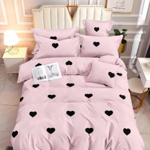 Sweetheart Blush- 100% Premium Canadian Cotton Bedsheet