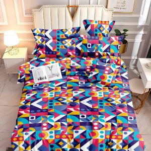 Urban Prism- 100% Premium Canadian Cotton Bedsheet