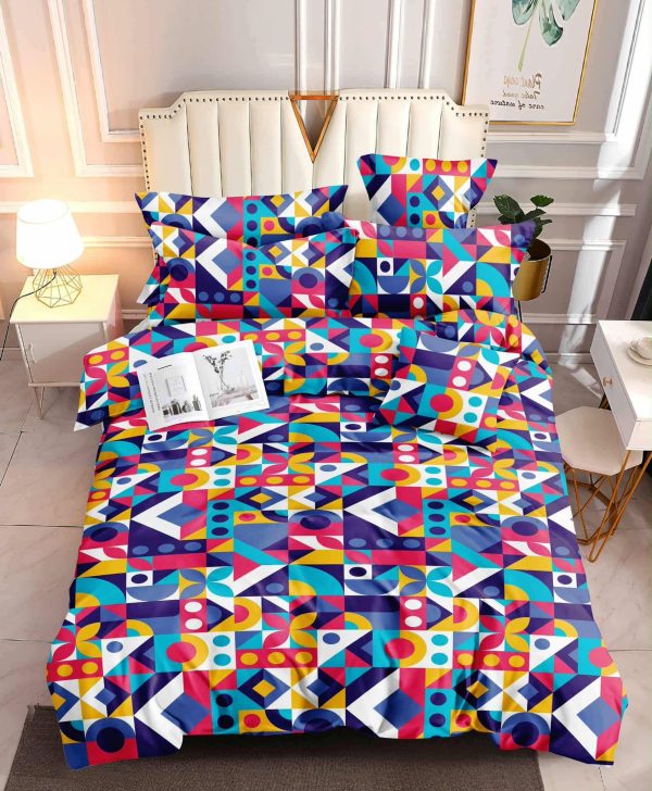Urban Prism- 100% Premium Canadian Cotton Bedsheet