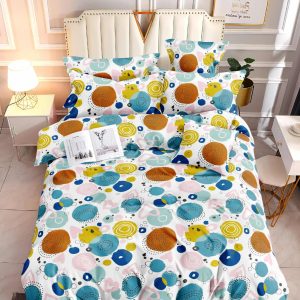 Bubble Pop Dreams- 100% Premium Canadian Cotton Bedsheet