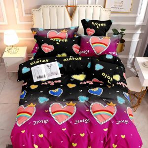 K-Pop Crush- 100% Premium Canadian Cotton Bedsheet