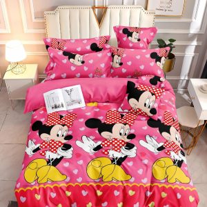 Polka Bow Princess- 100% Premium Canadian Cotton Bedsheet