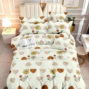Soft Love Garden- 100% Premium Canadian Cotton Bedsheet