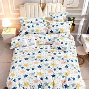 Starry Candy Nights- 100% Premium Canadian Cotton Bedsheet