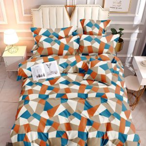 Terracolor Prism- 100% Premium Canadian Cotton Bedsheet