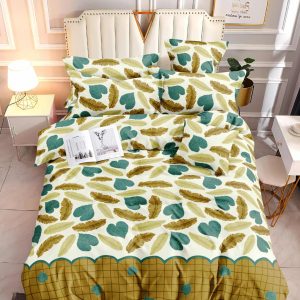 Verdant Drift- 100% Premium Canadian Cotton Bedsheet